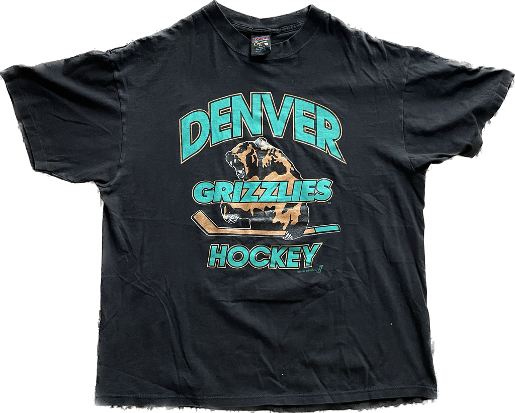 Vintage Denver Grizzlies IHL Hockey Jersey (XL)