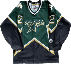 Vintage Dallas Stars NHL Hockey Jersey S Slapshot Vintage