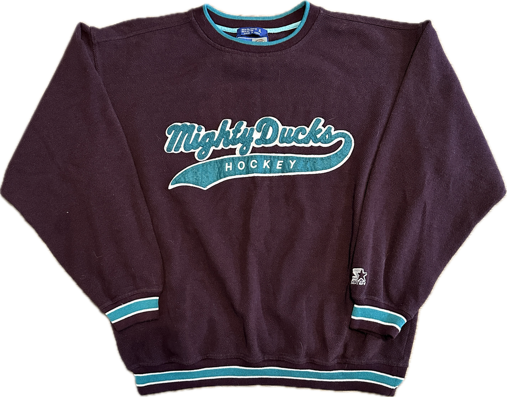 Vintage Anaheim Mighty Ducks NHL Hockey Sweatshirt (XL)