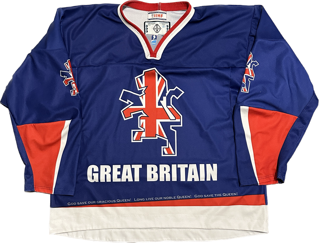 Great Britain IIHF Hockey Jersey GSTQ (XL)