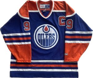 Vintage Edmonton Oilers NHL Hockey Jersey (XL)