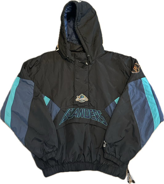 Vintage New York Islanders NHL Hockey Starter Jacket (XL