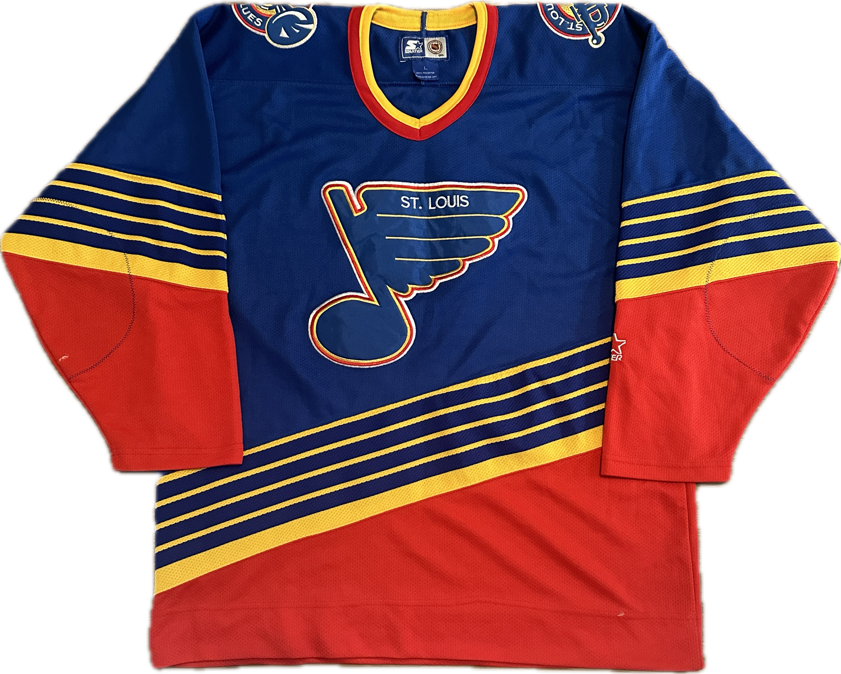 Vintage St Louis Blues NHL Hockey Jersey (L)