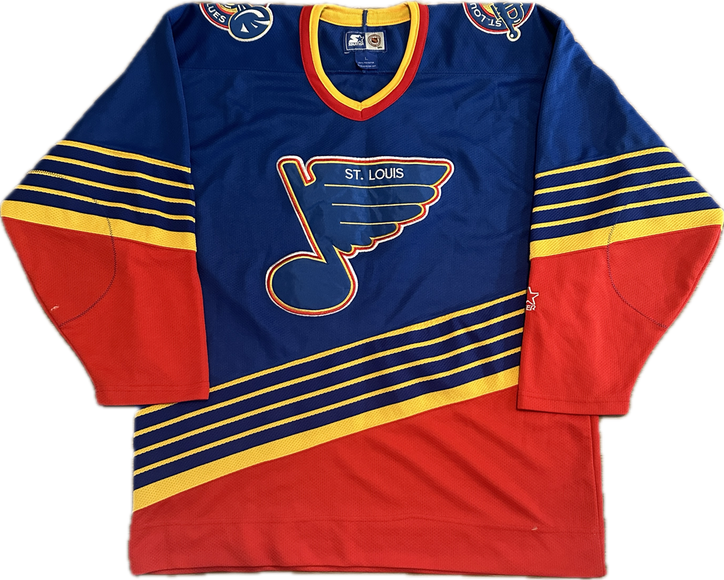 Vintage St Louis Blues NHL Hockey Jersey (L)