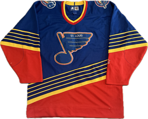 Vintage St Louis Blues NHL Hockey Jersey (L)