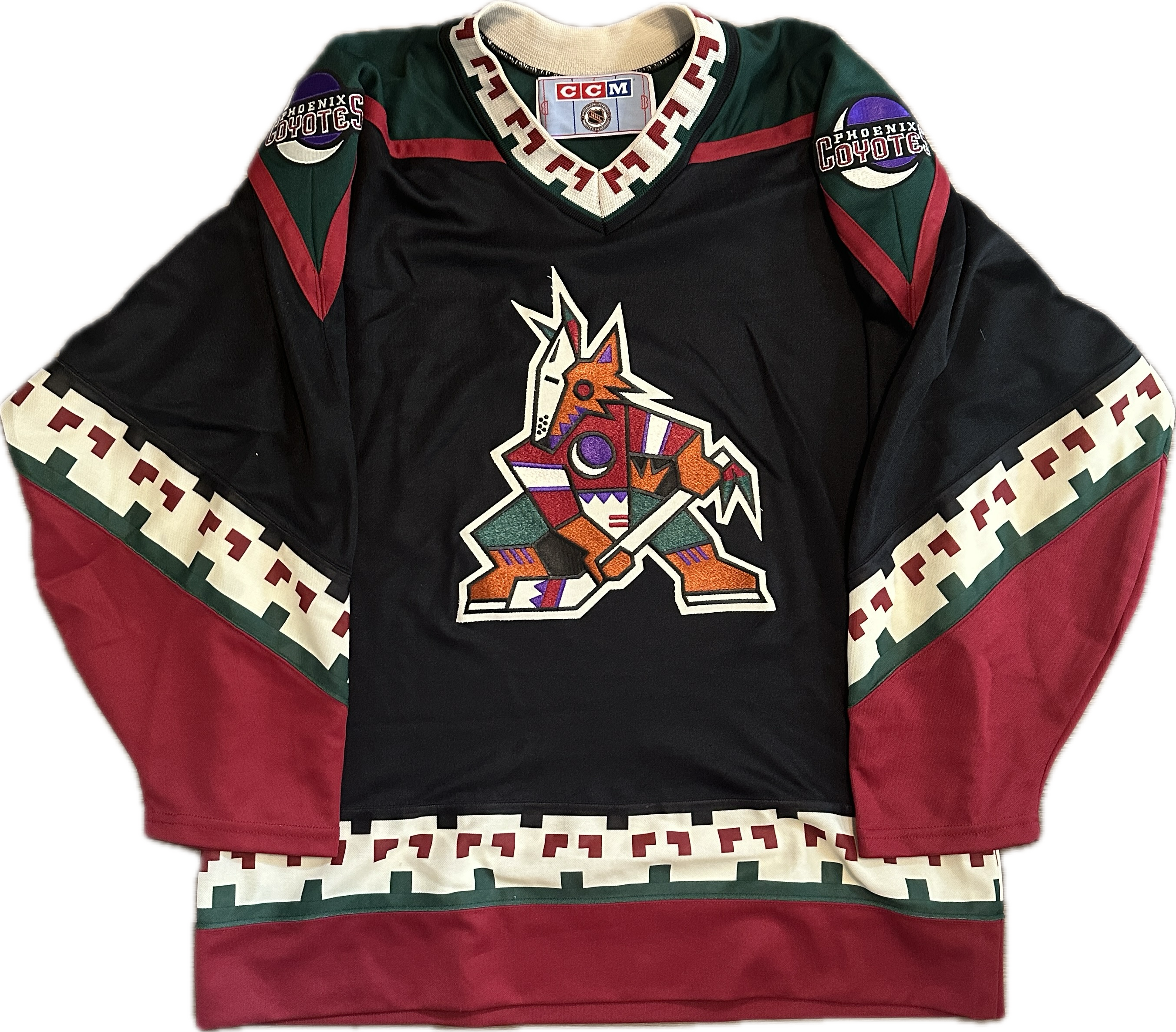 Vintage Phoenix Coyotes NHL Hockey Jersey (L)