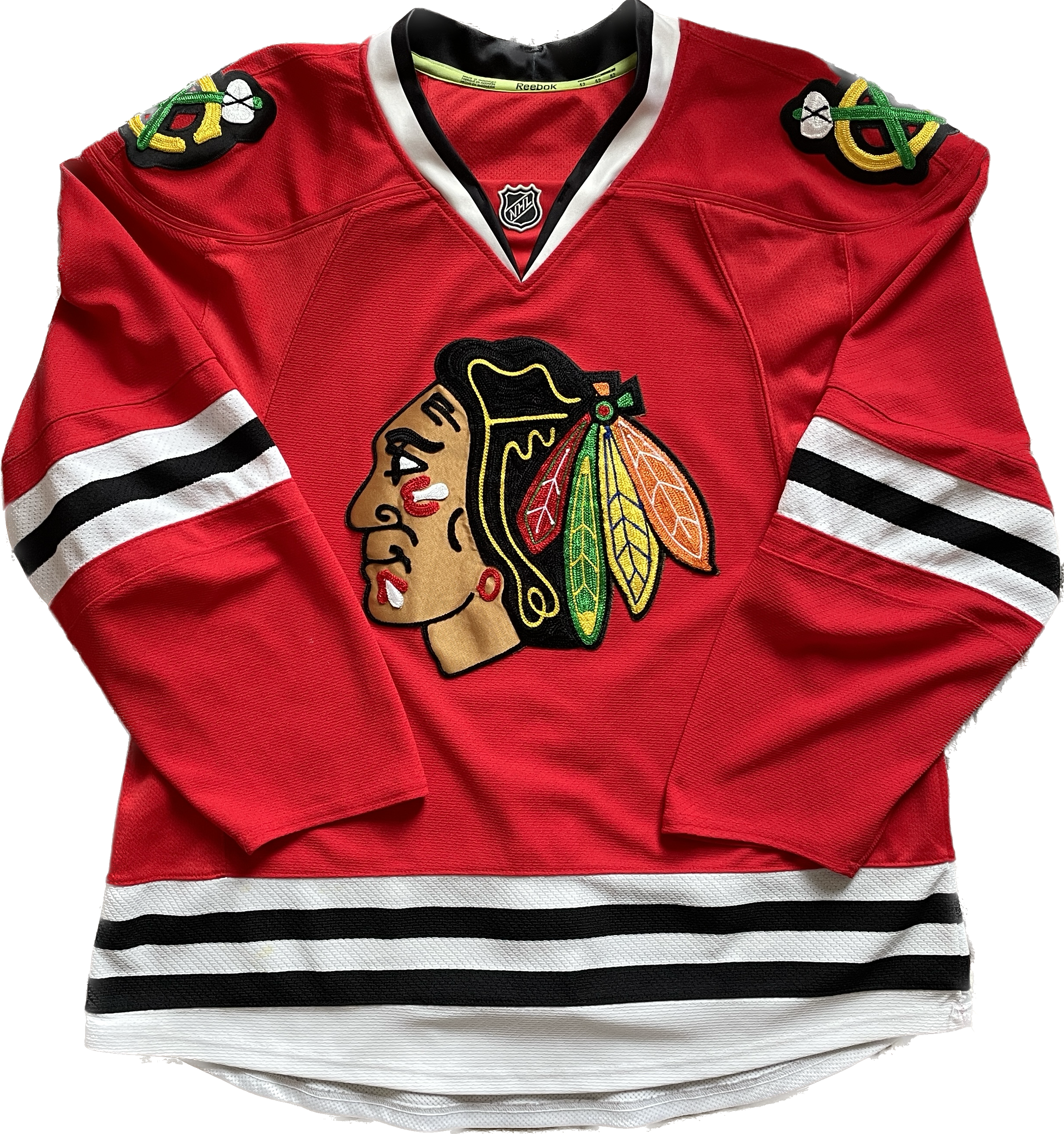Chicago Blackhawks NHL Hockey Jersey 52 Slapshot Vintage