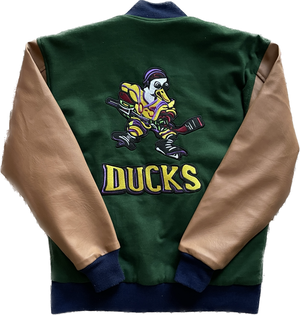 Mighty Ducks Coach Bombay Varsity Jacket (S)