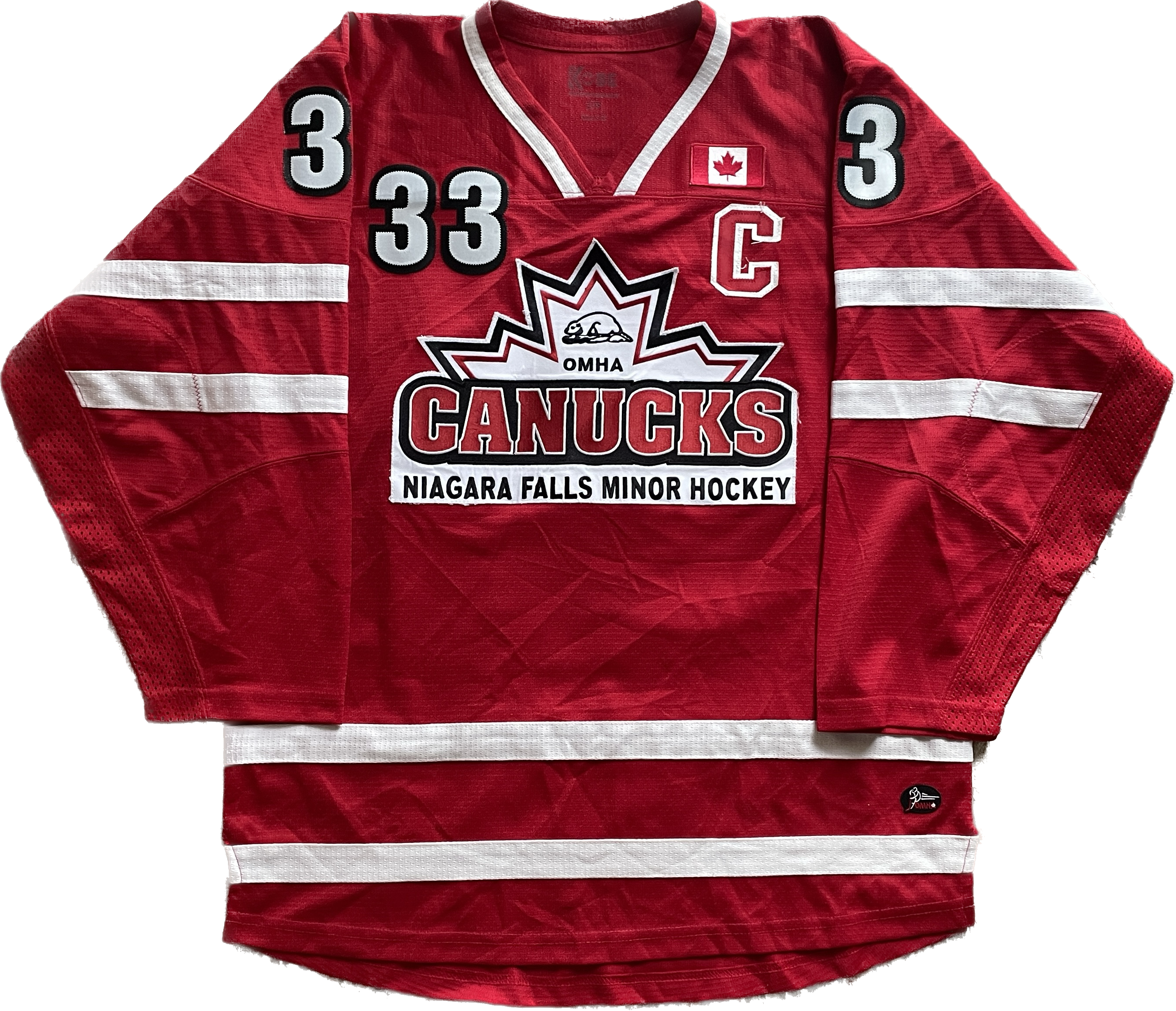 Niagara Falls Canucks OMHA Hockey Jersey (S)