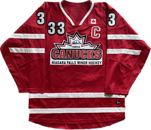 Niagara Falls Canucks OMHA Hockey Jersey (S)