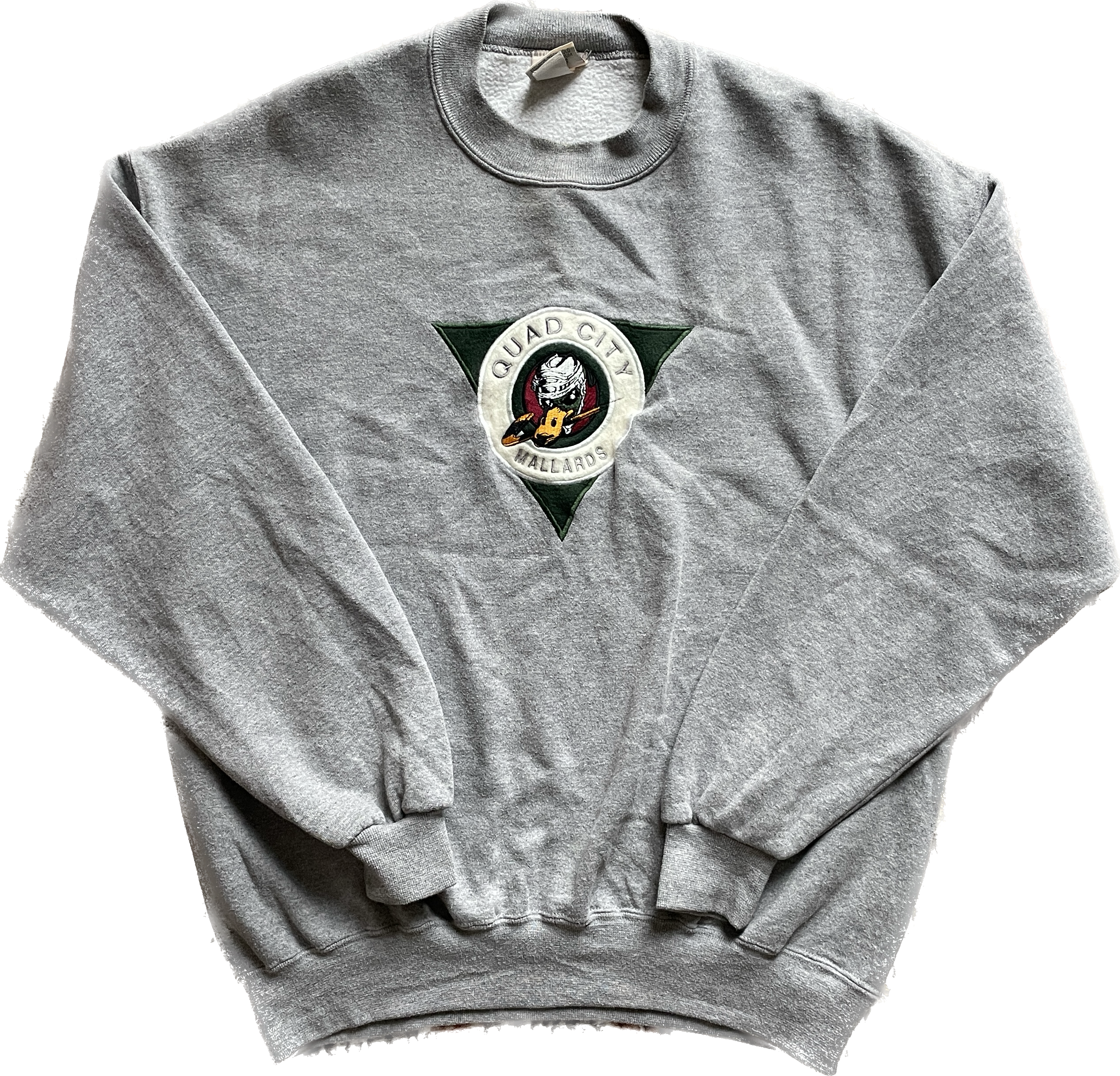 Vintage Quad City Mallards Hockey Sweatshirt (XL)