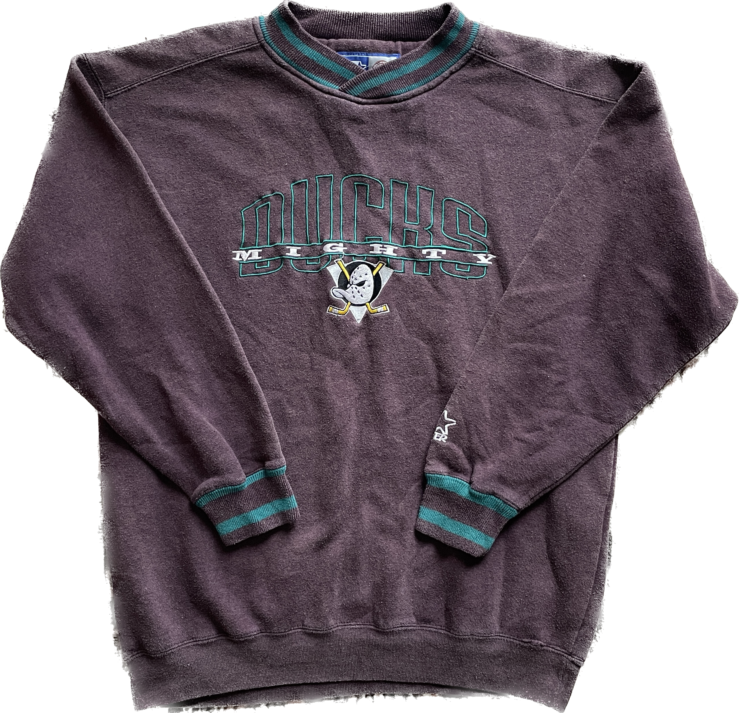 Vintage Anaheim Mighty Ducks NHL Hockey Sweatshirt (S)