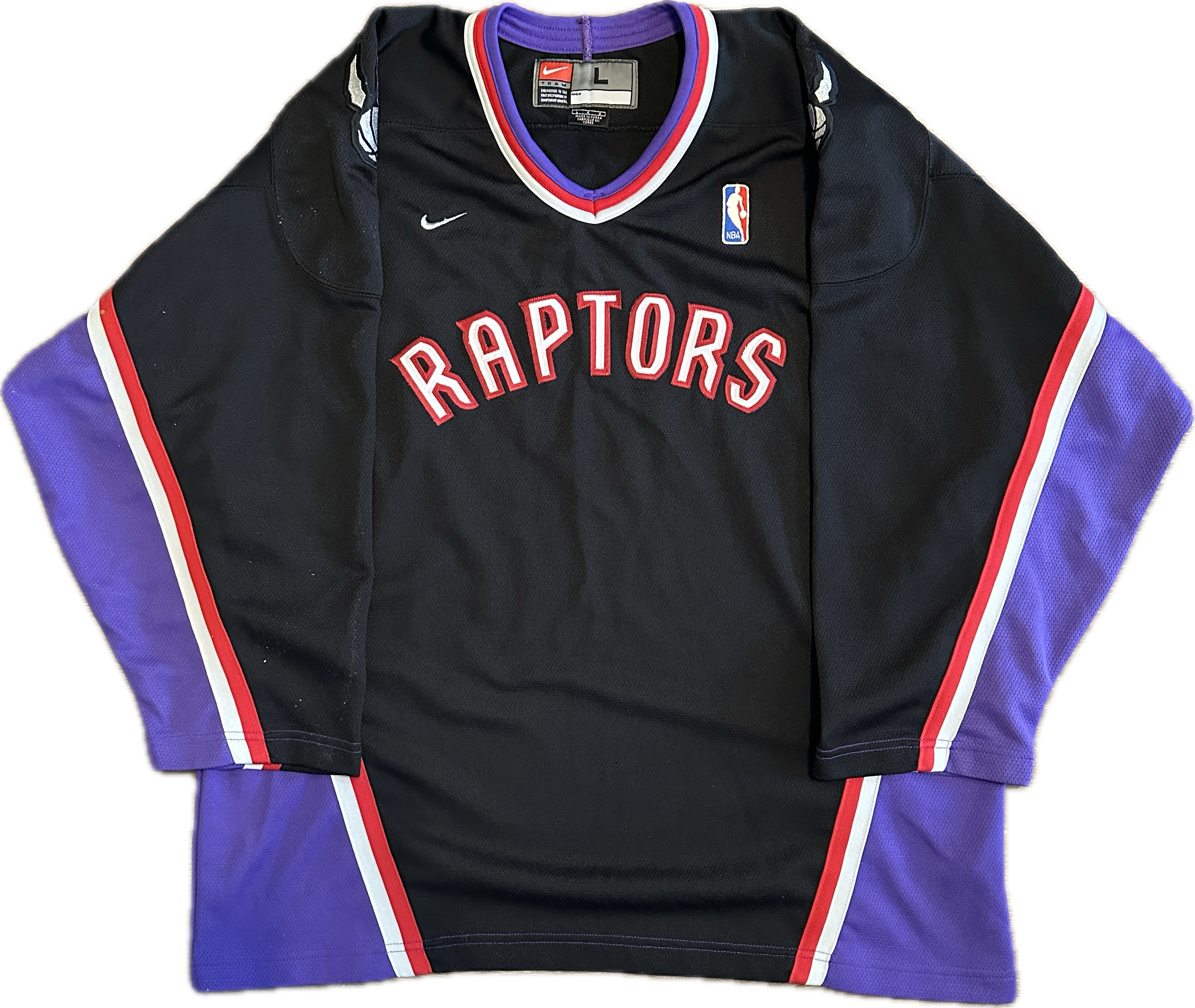 Vintage Nike Toronto Raptors NBA Hockey Jersey (L) – Slapshot Vintage