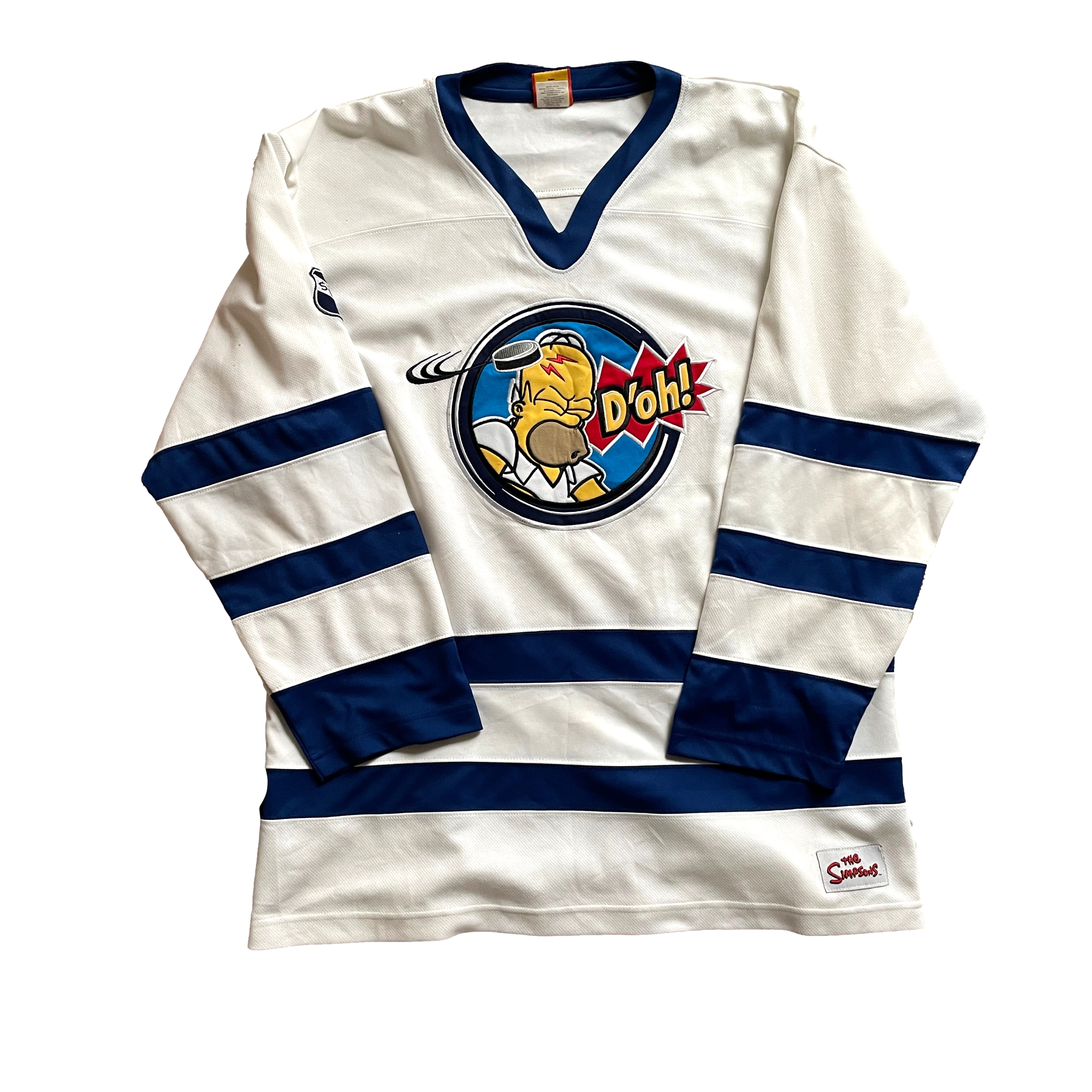 Simpsons hockey discount jersey