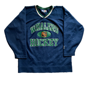 Vintage Hartford Whalers NHL Hockey Jersey (L)