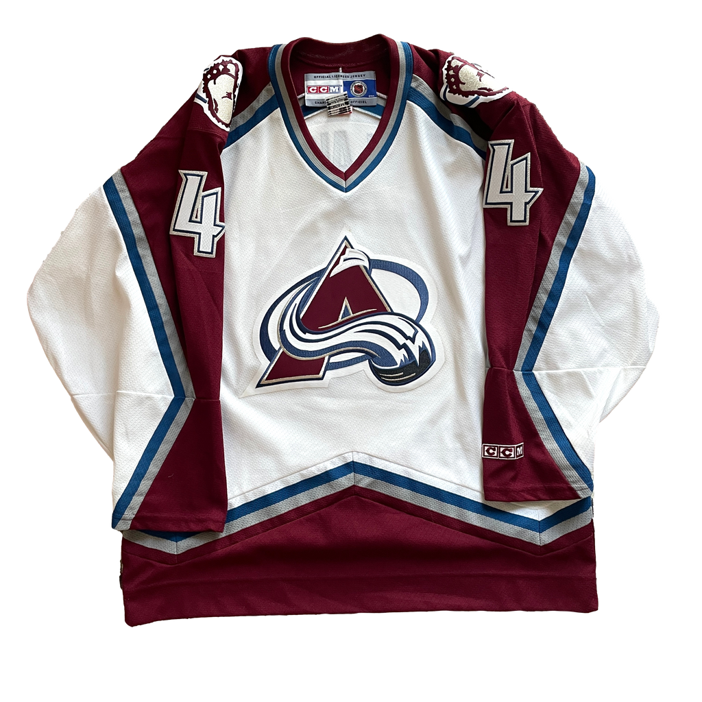 Vintage Colorado Avalanche NHL Hockey Jersey (M)