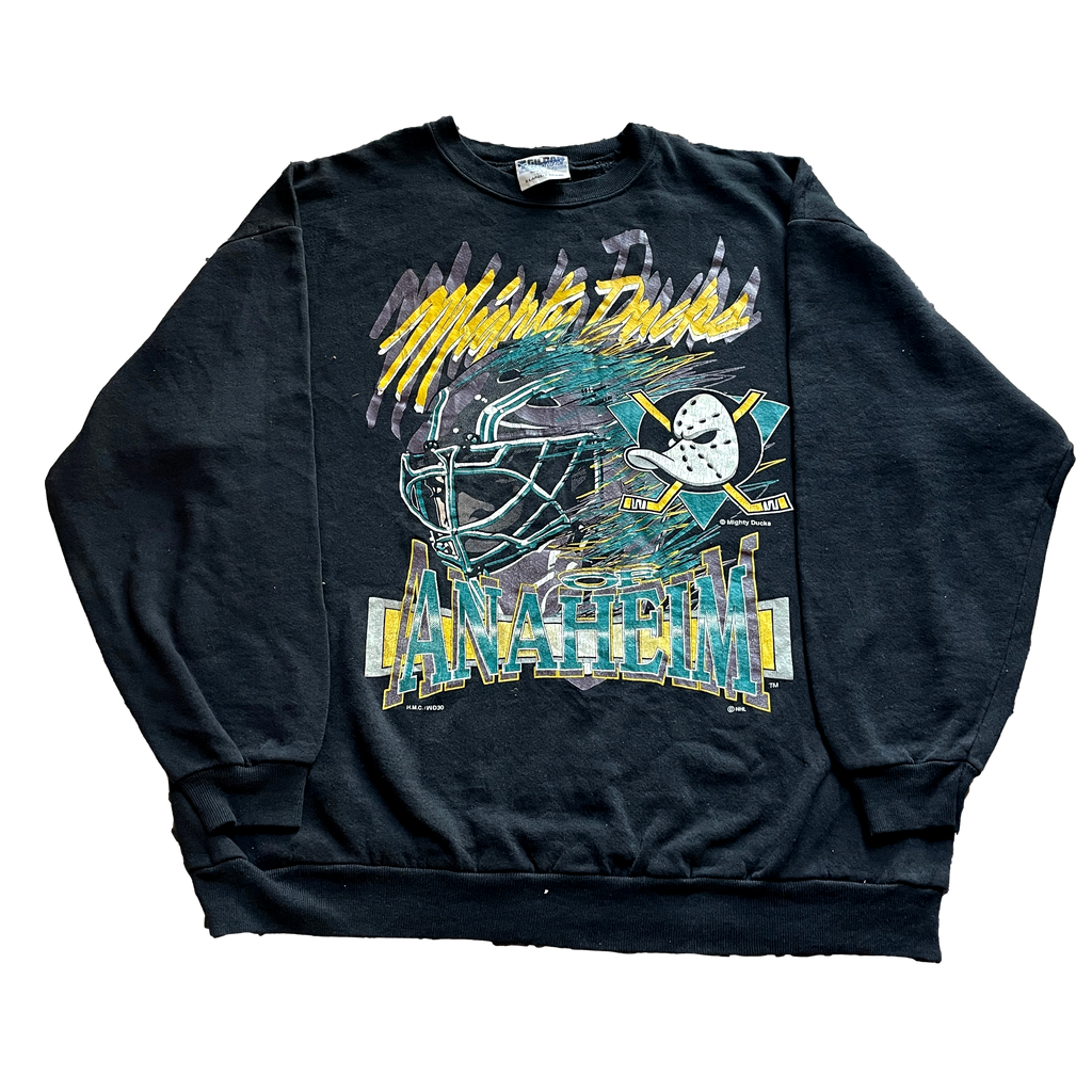 Vintage Anaheim Mighty Ducks NHL Hockey Sweatshirt (XL)