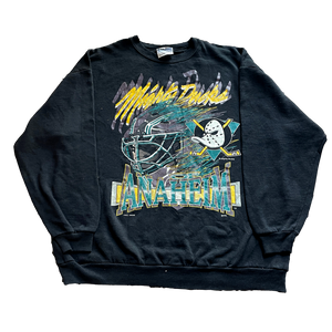 Vintage Anaheim Mighty Ducks NHL Hockey Sweatshirt (XL)