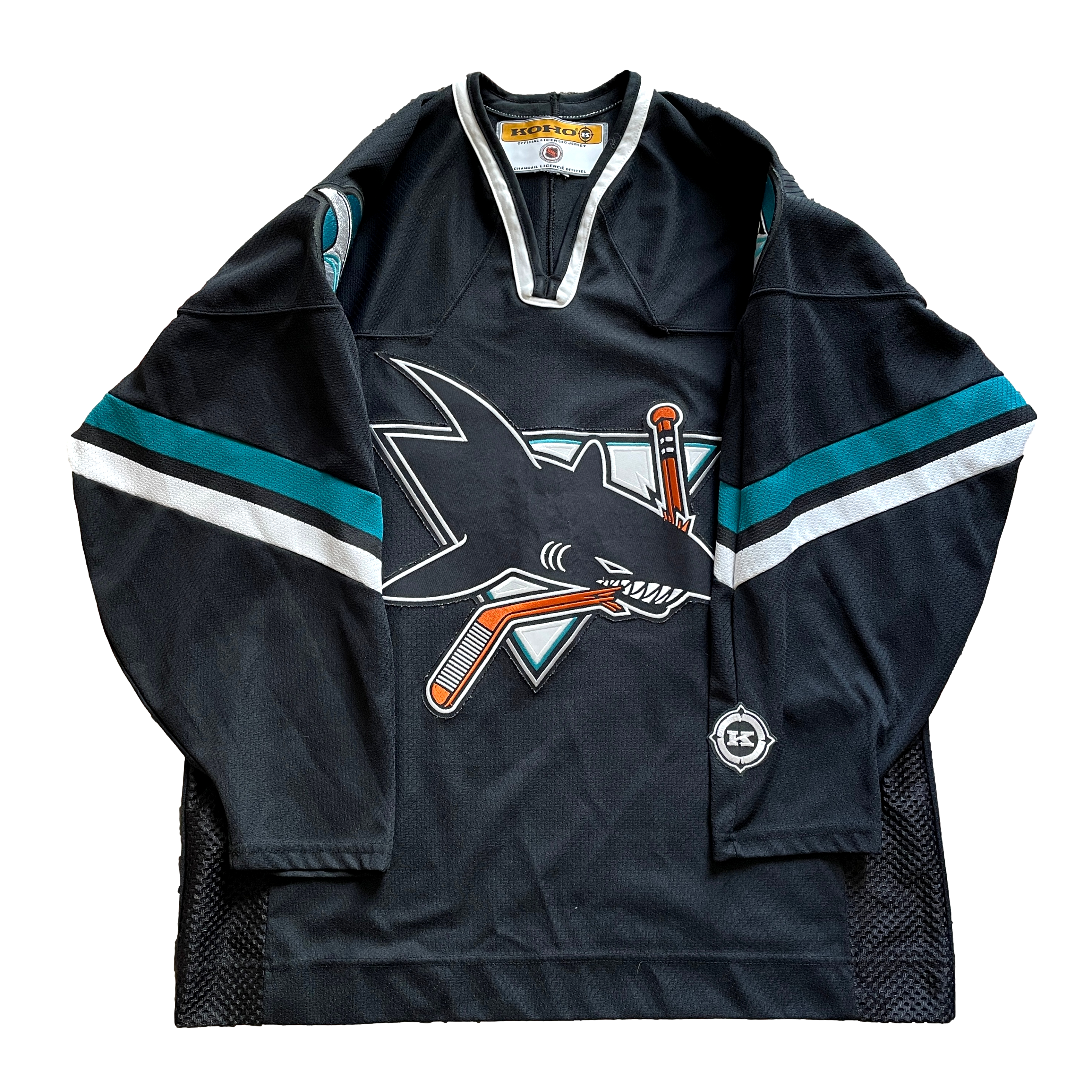 San jose sharks vintage top jersey