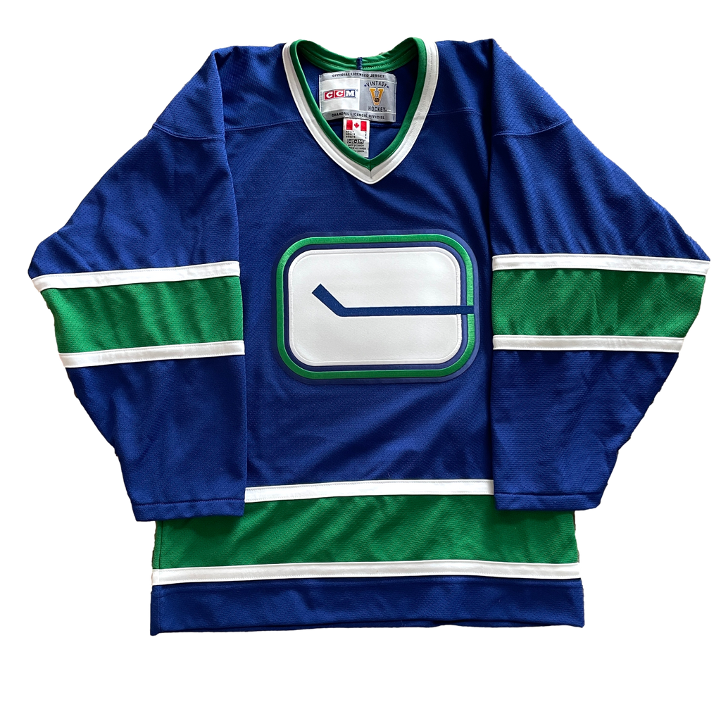 Vintage Vancouver Canucks NHL Hockey Jersey (S)