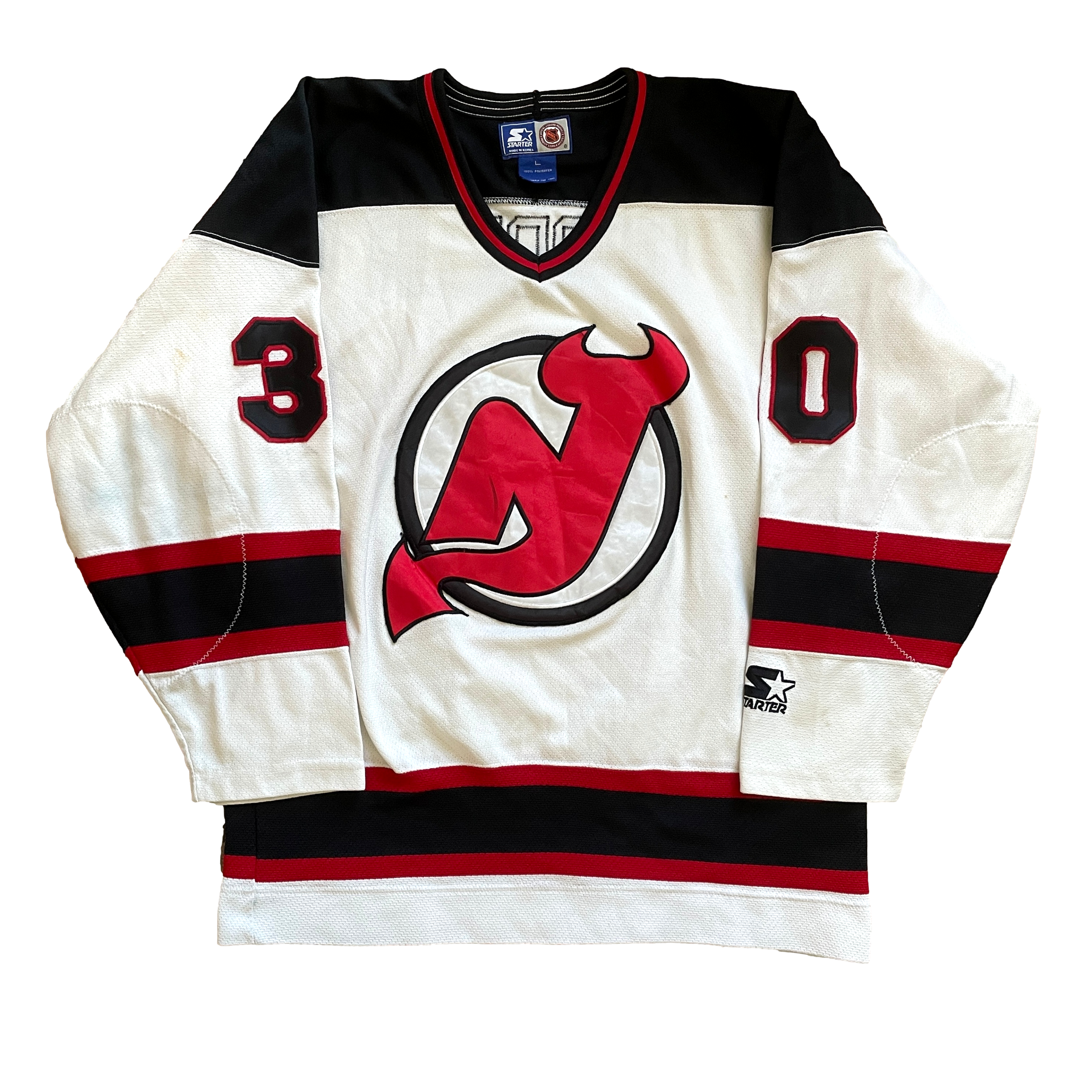 Vintage New Jersey Devils NHL Hockey Jersey (L)