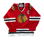 Vintage Chicago Blackhawks NHL Hockey Jersey (Y XL)