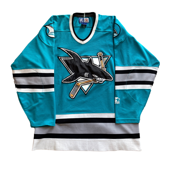 Vintage san jose sharks shirt on sale