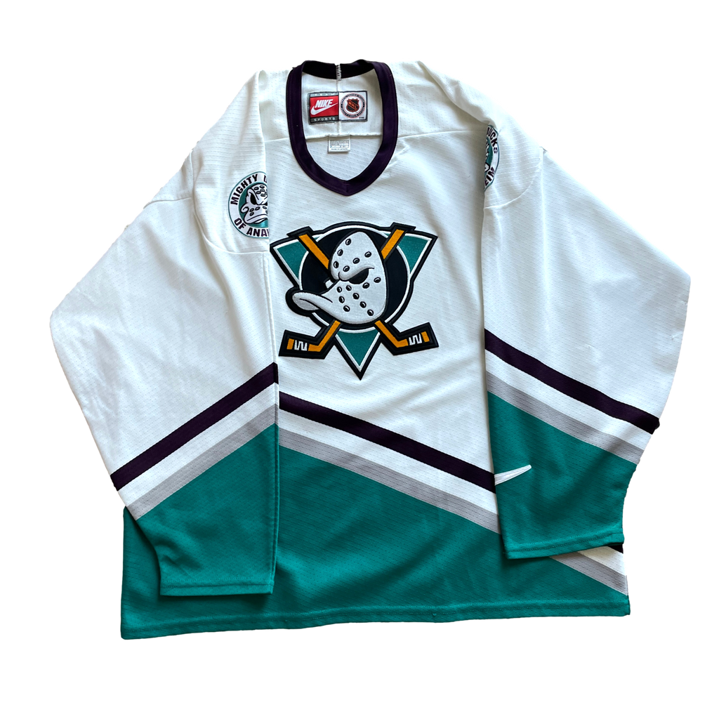 Vintage Anaheim Mighty Ducks NHL Hockey Jersey (XXL)