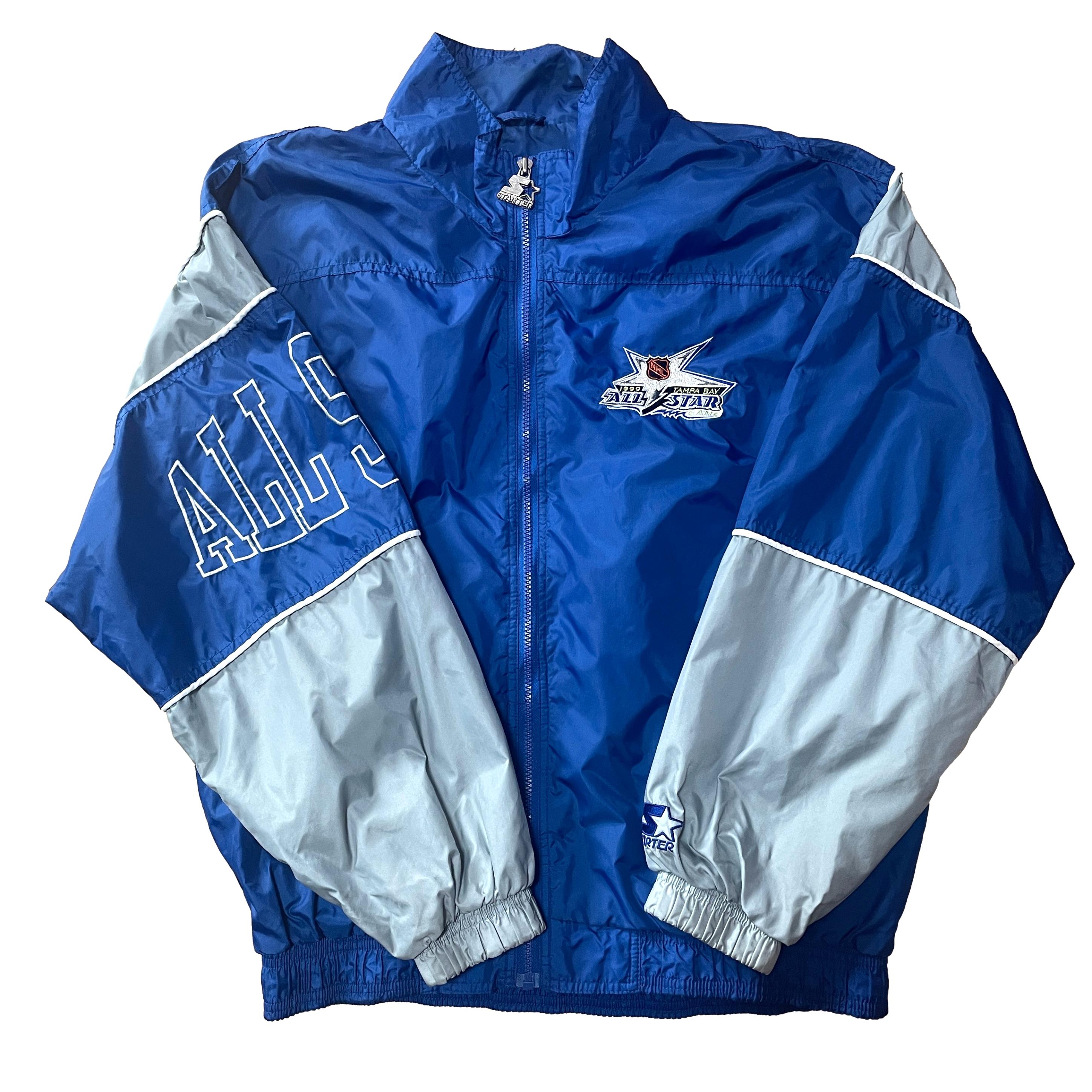 (L)　Game　Starter　Jacket　Lightning　Star　All　Vintage　Bay　NHL　1999　Tampa　Vintage　–　Slapshot