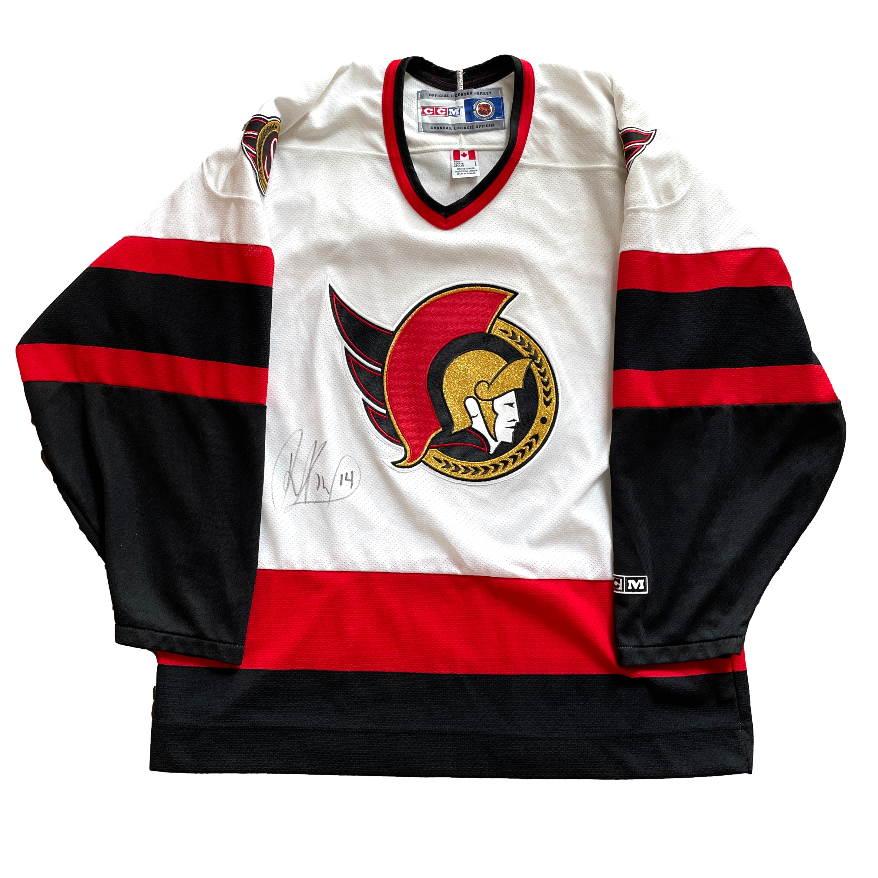 Vintage Ottawa Senators NHL Hockey Jersey (L)