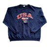 Vintage USA IIHF Hockey Sweatshirt (XXL)