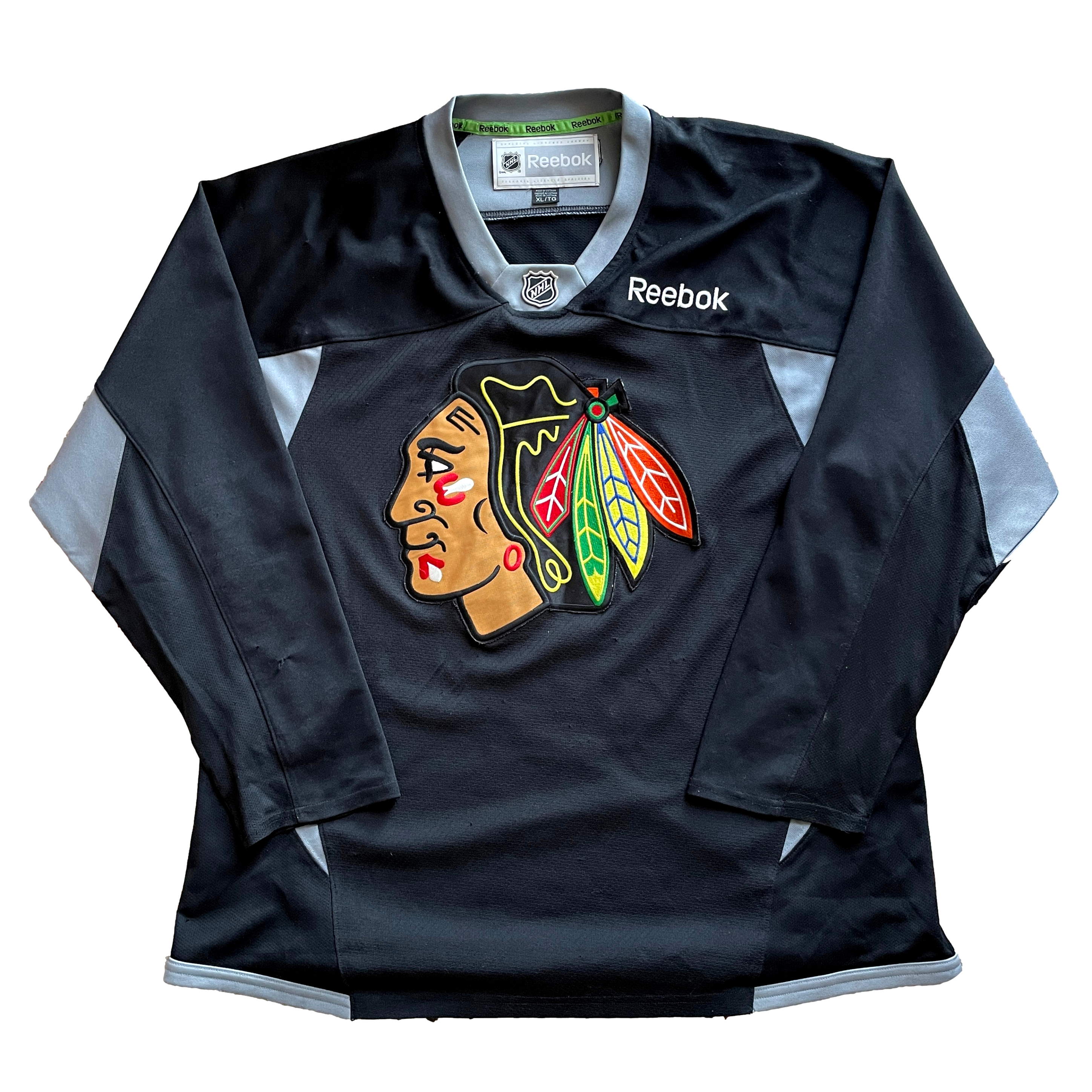 Chicago blackhawks deals practice jersey black