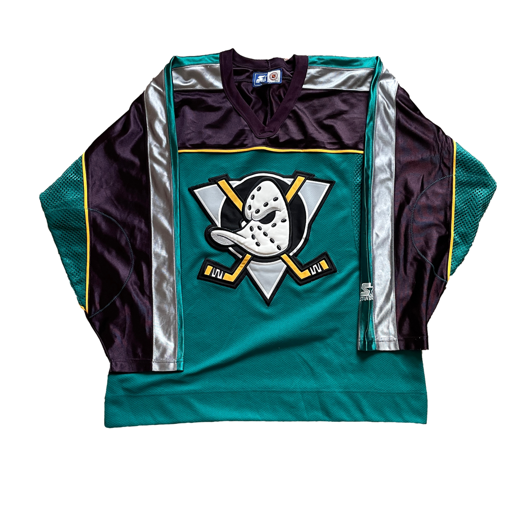 Vintage Anaheim Mighty Ducks NHL Hockey Jersey (L)