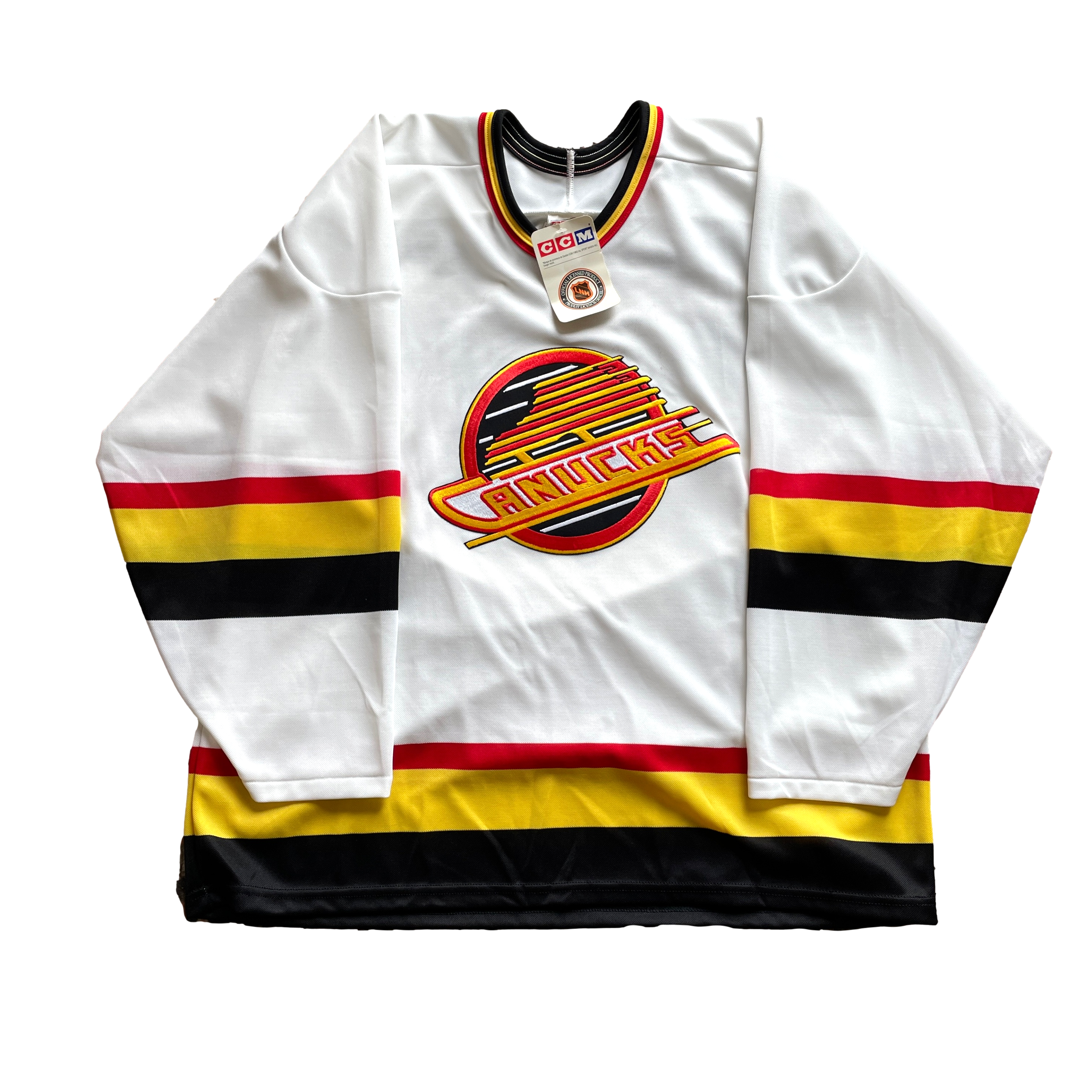 Vintage Vancouver Canucks NHL Hockey Jersey (XL) – Slapshot Vintage