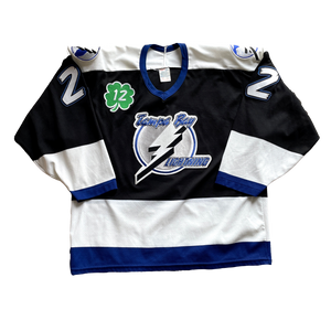 Vintage Tampa Bay Lightning NHL Hockey Jersey (L)