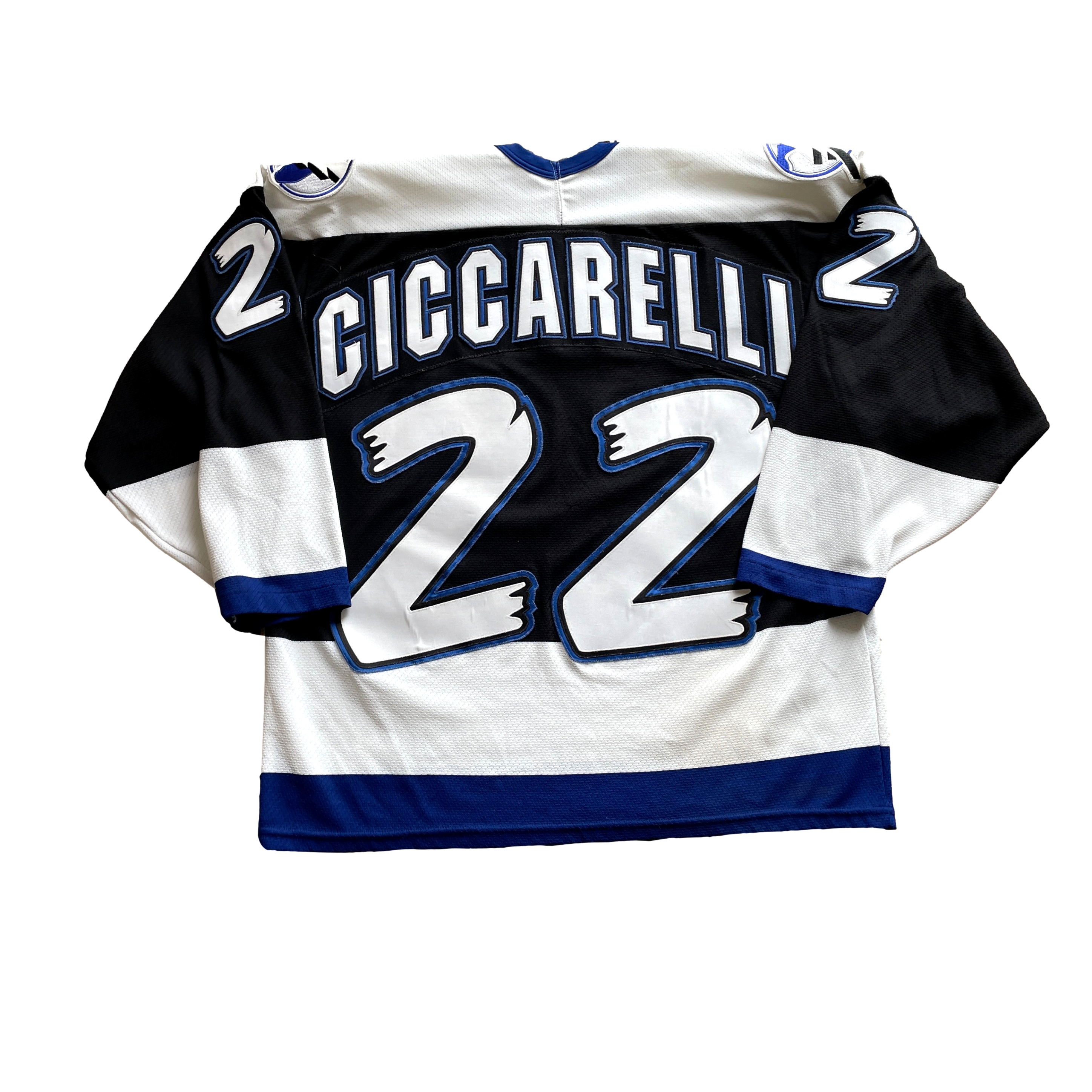 Vintage Tampa Bay Lightning NHL Hockey Jersey L Slapshot Vintage