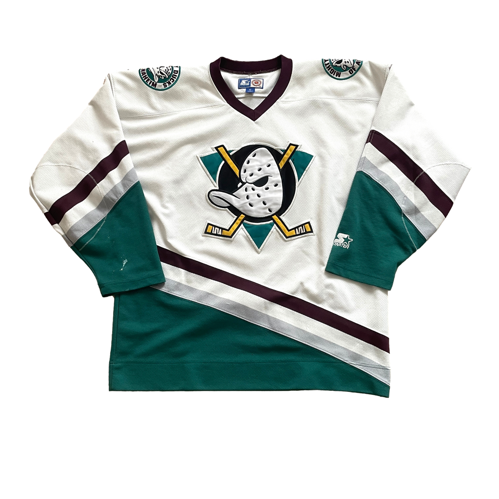 Vintage Anaheim Mighty Ducks NHL Hockey Jersey (XL)