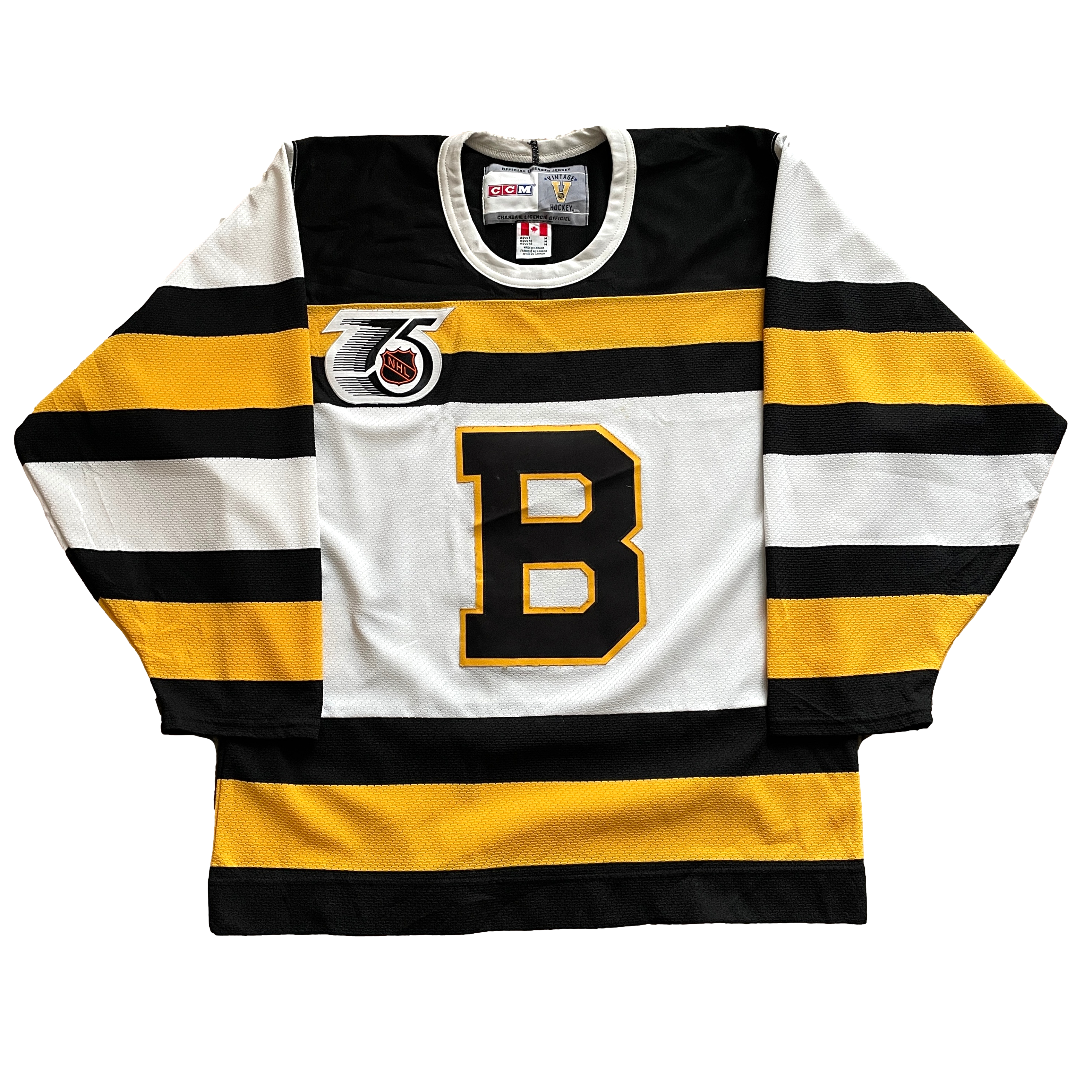 Vintage Boston Bruins NHL Hockey Jersey (M)