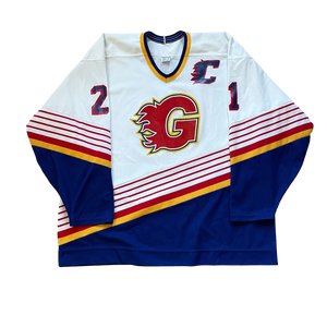 Vintage Guildford Flames EIHL Hockey Jersey (XXL)