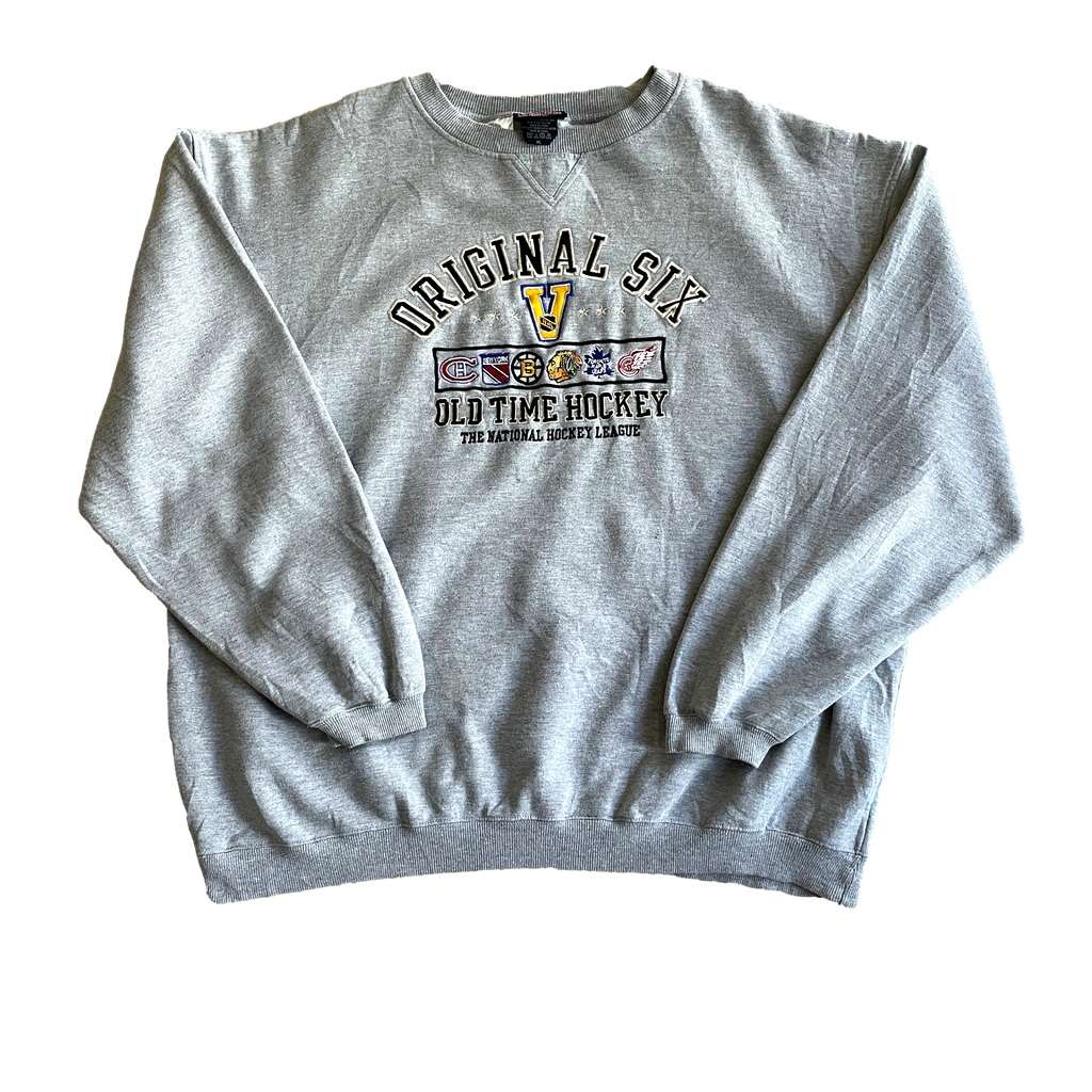 Vintage Original Six NHL Hockey Sweatshirt (XL)