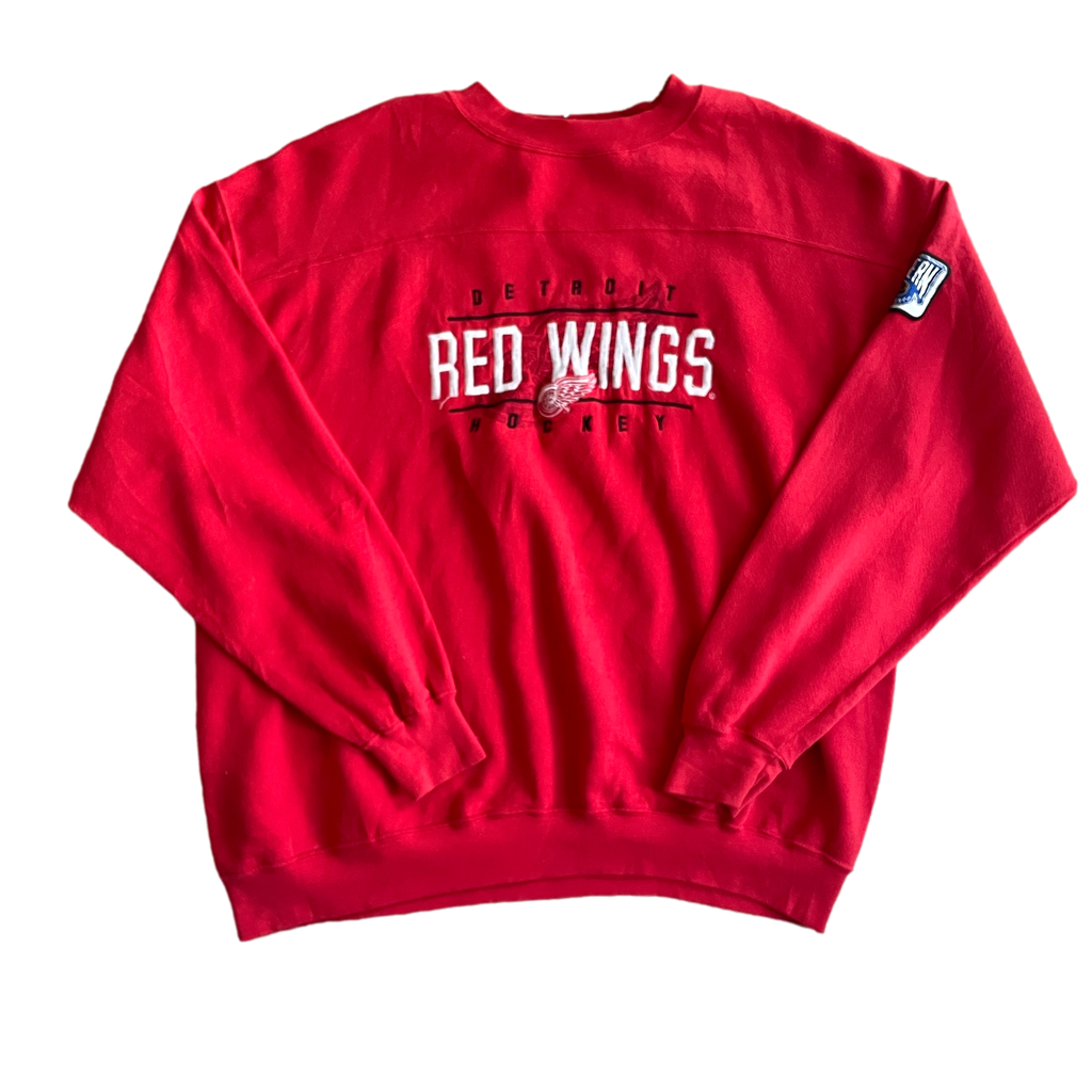 Vintage Detroit Red Wings NHL Hockey Sweatshirt (XL)
