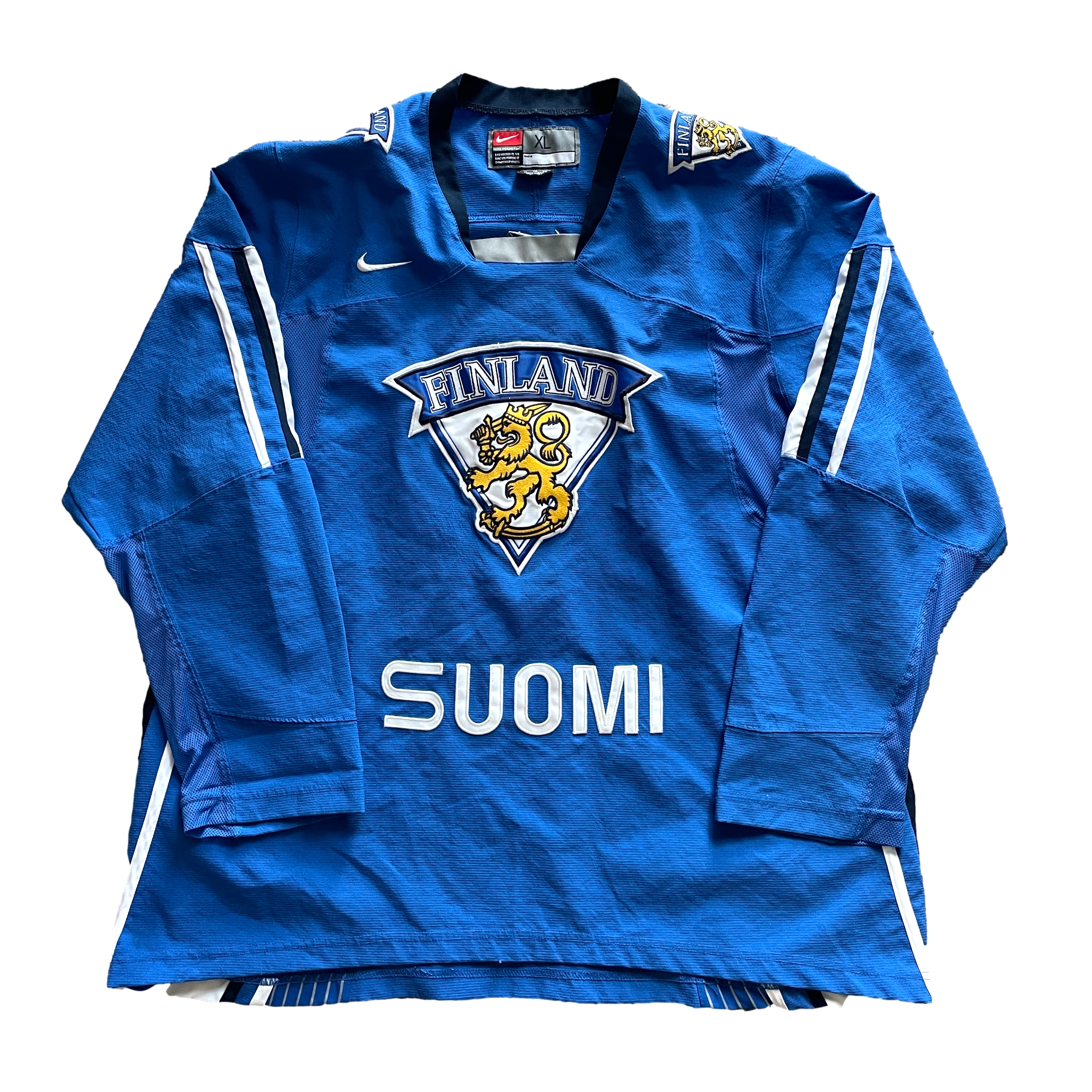 Vintage Finland IIHF Hockey Jersey (XL)