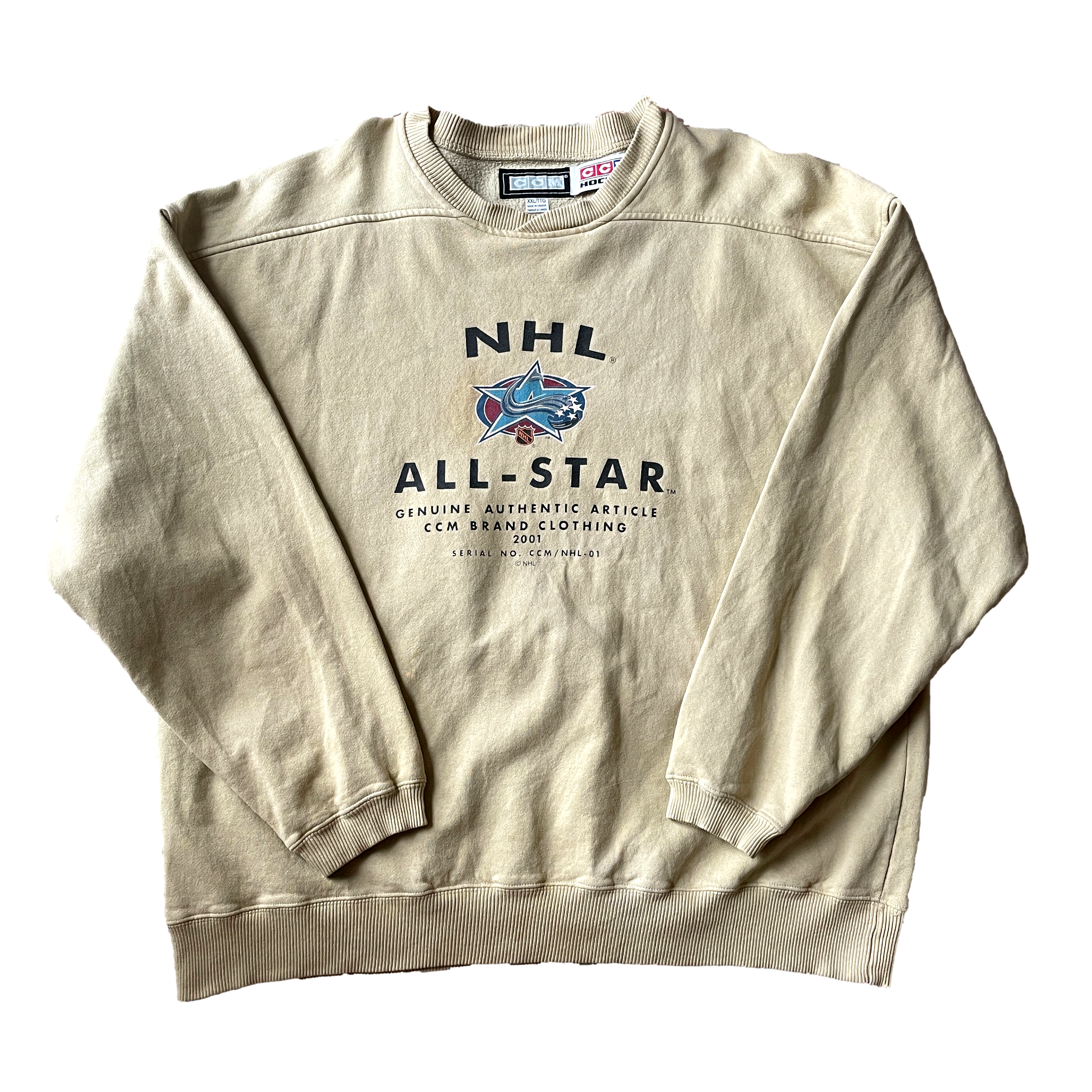 Vintage CCM All Star Game NHL Hockey Sweatshirt (XXL)