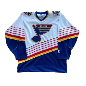 Vintage St Louis Blues NHL Hockey Jersey (M)