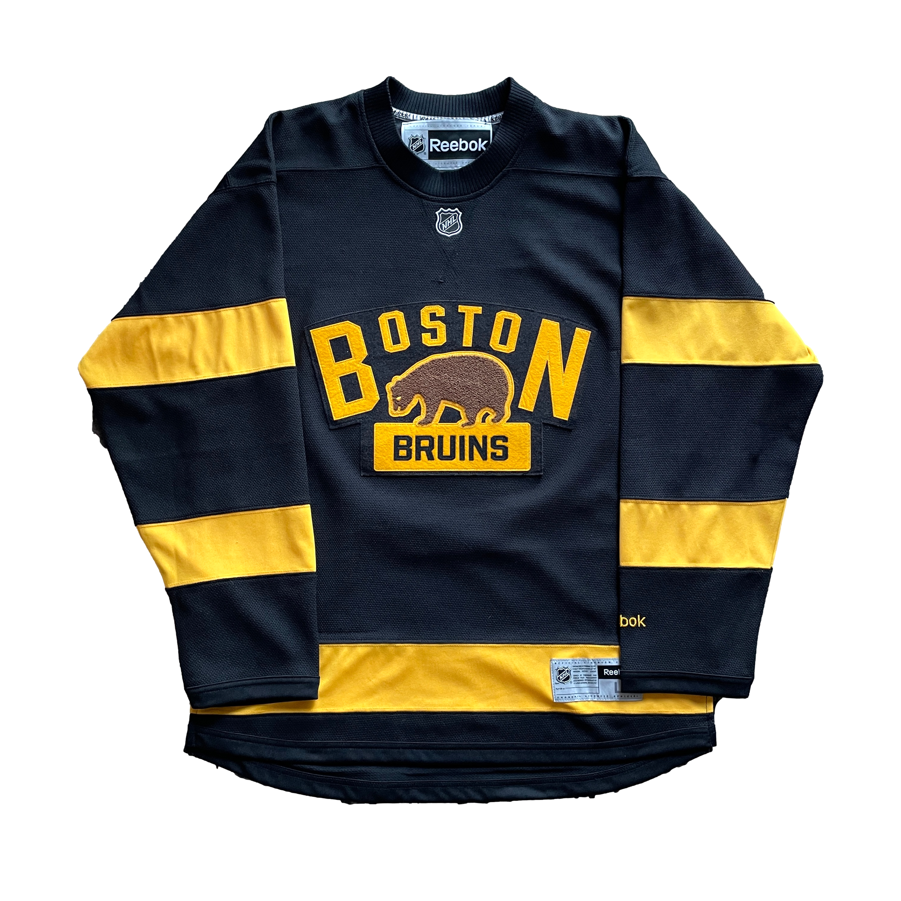 Boston Bruins NHL Hockey Jersey (L) – Slapshot Vintage
