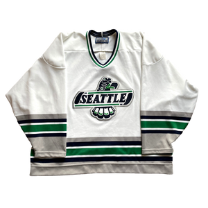 Vintage Seattle Thunderbirds WHL Hockey Jersey (XXL)
