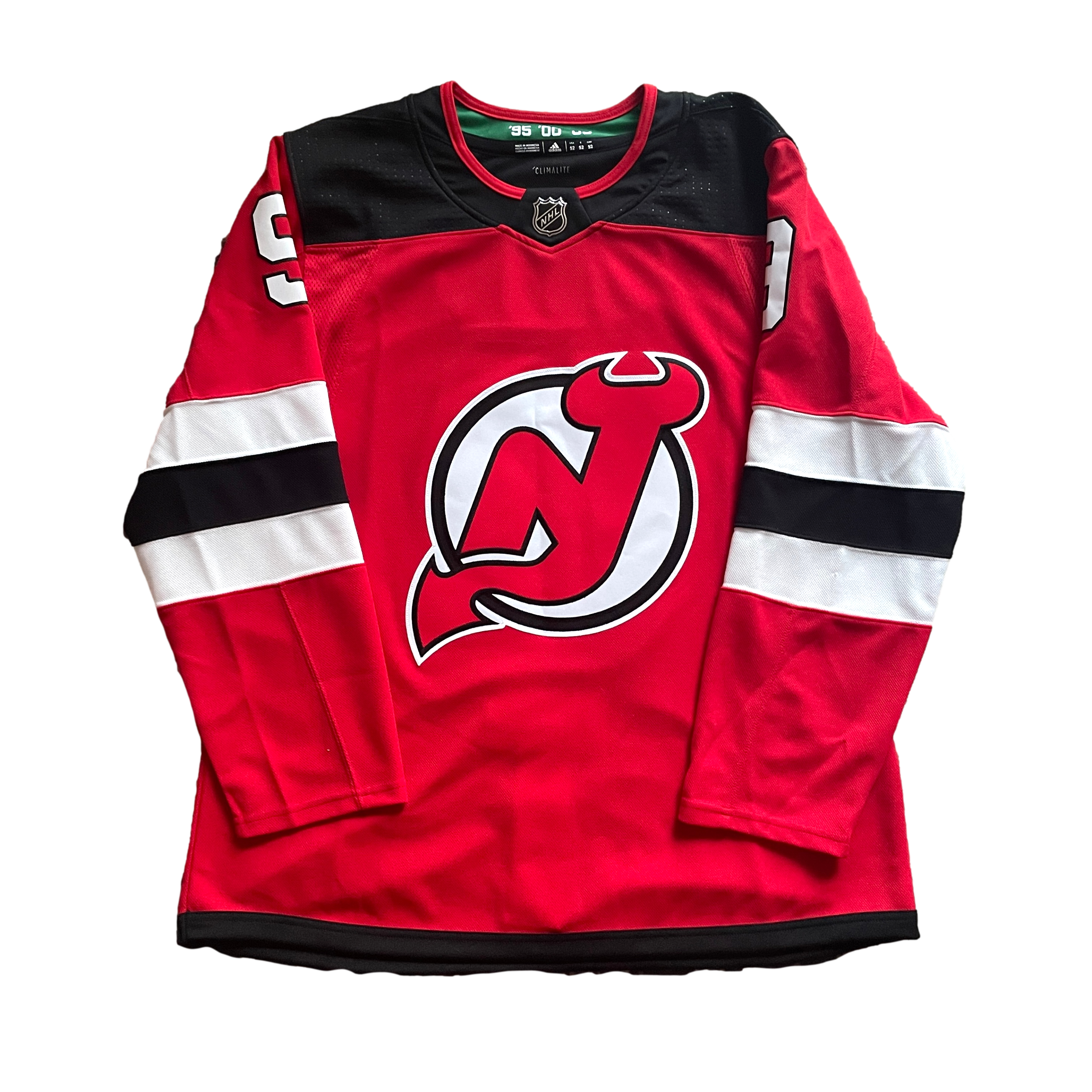 New Jersey Devils NHL Hockey Jersey 52 Slapshot Vintage