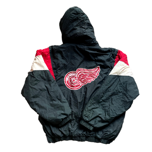 Vintage Detroit Red Wings NHL Hockey Starter Jacket (S/M)