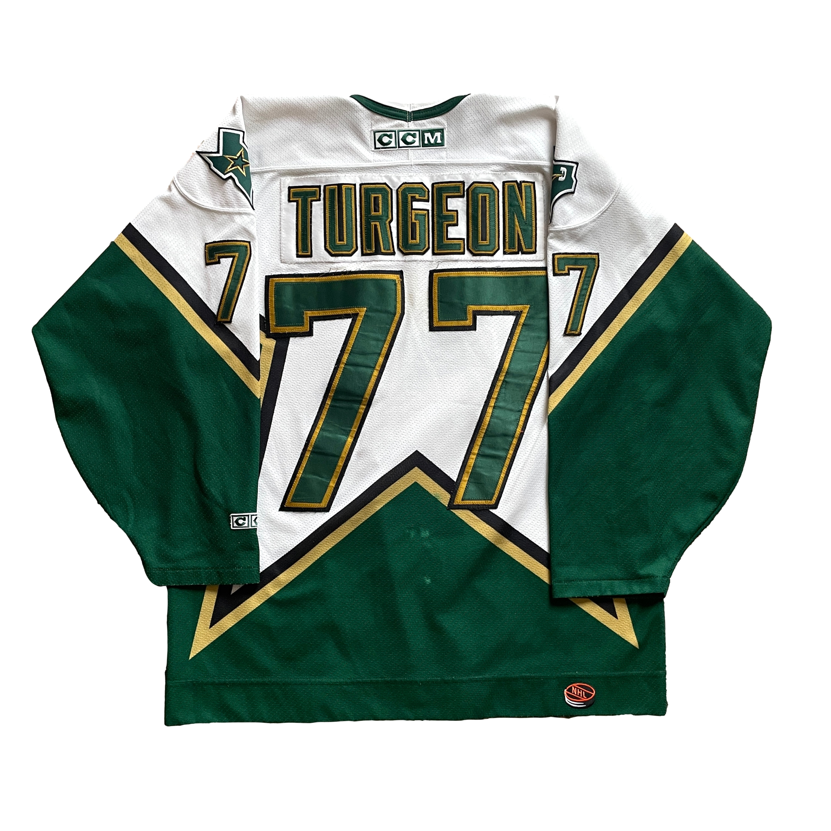 Vintage Dallas Stars NHL Hockey Jersey L Slapshot Vintage