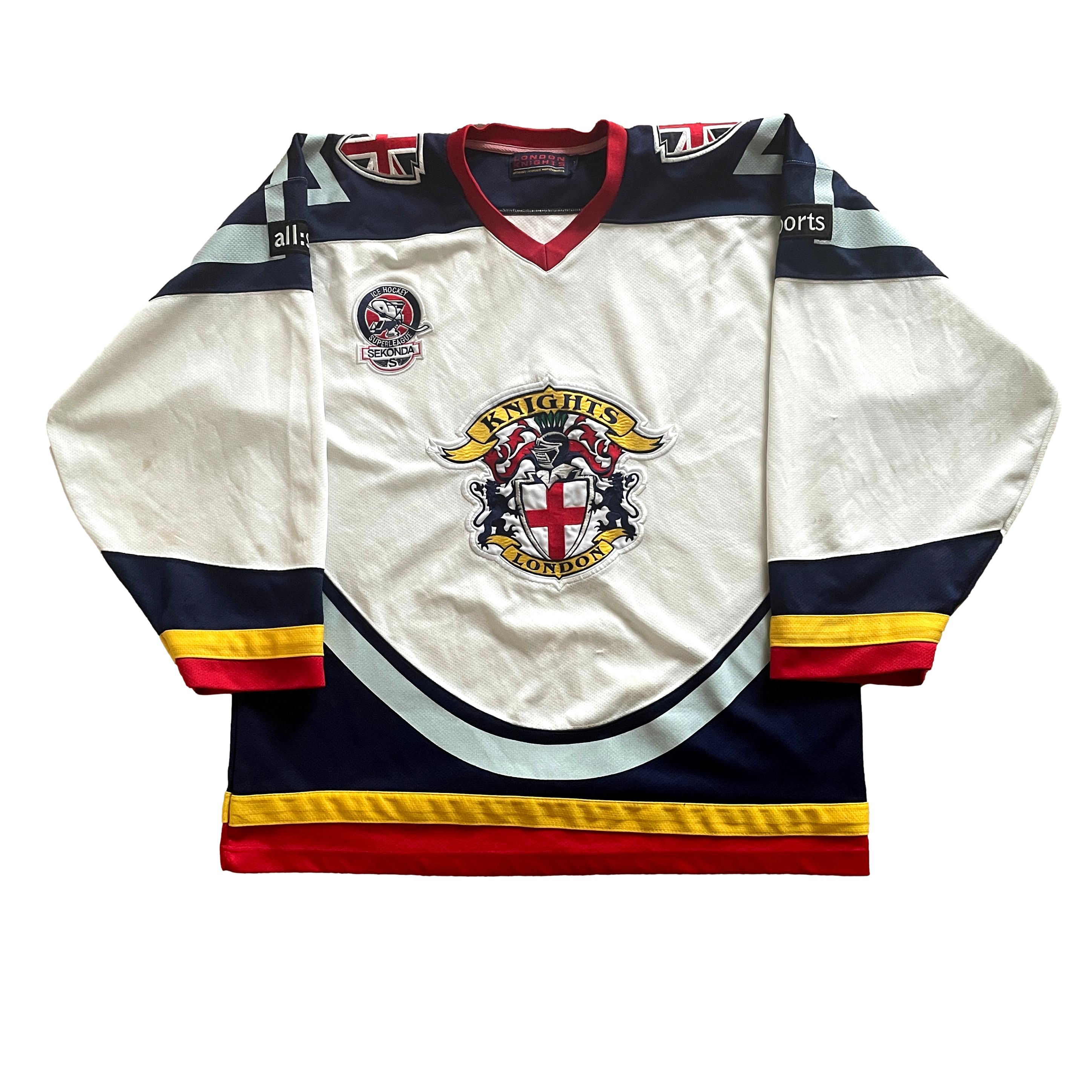 Vintage London Knights EIHL Hockey Jersey (XL)